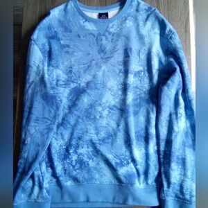 Armani Exchange XL Blue Marble sweater